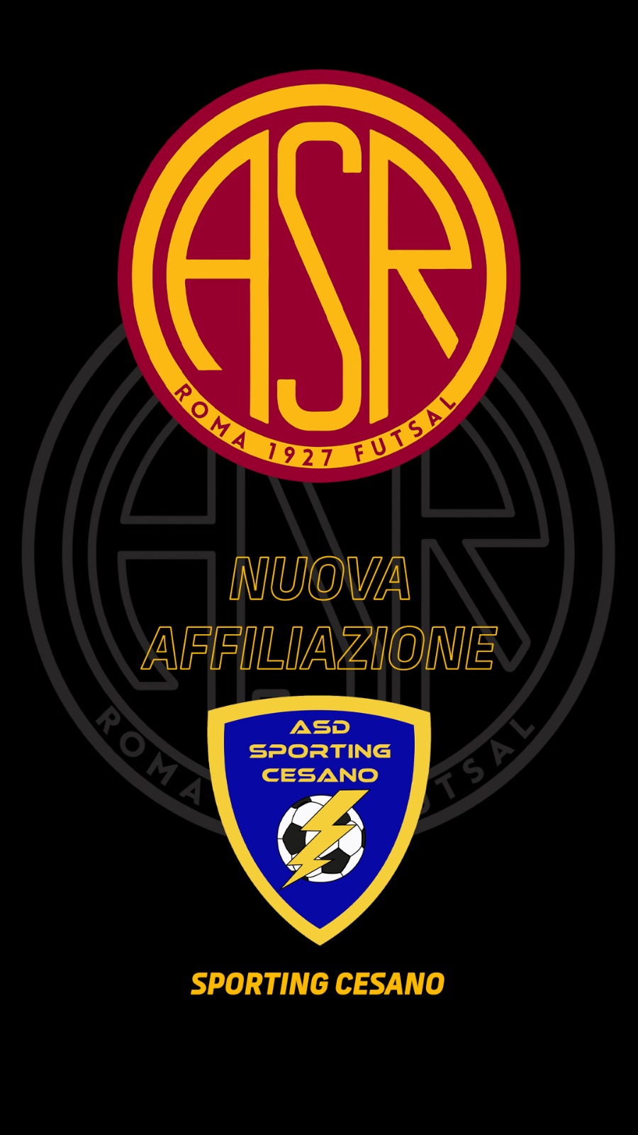 Accordo di affiliazione con lo Sporting Cesano